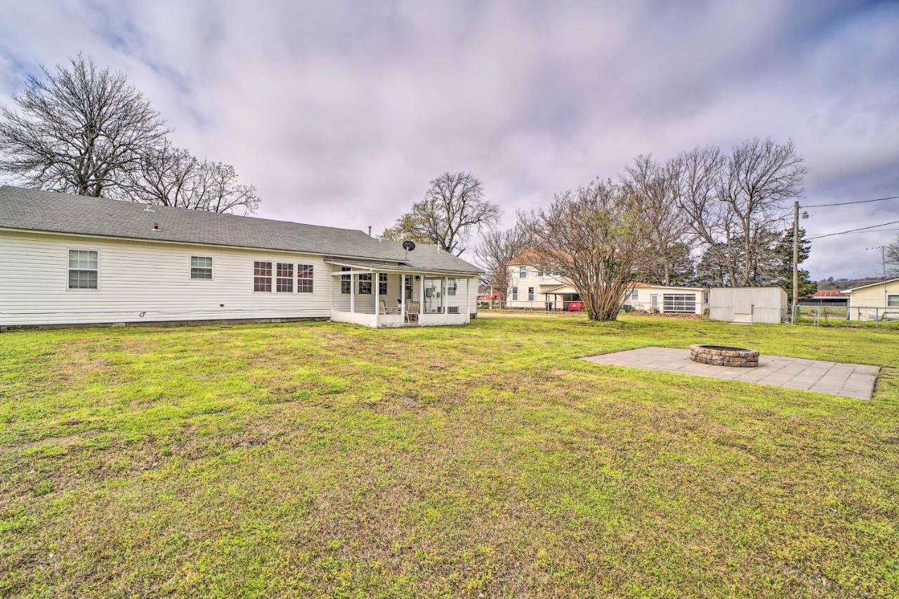 Lake Eufaula Retreat With Fire Pit, Near Main St! Villa Esterno foto